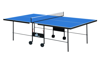 Стіл для настільного тенісу GSI-sport Athletic Premium 274x152,5x76 см blue