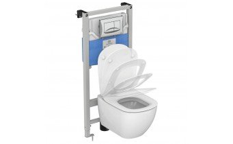 Підвісний унітаз Ideal Standard Teci 365x535x335 мм Aqua Blade (T007901)