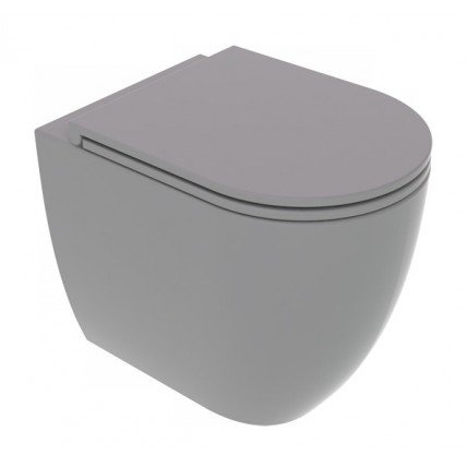 Унітаз підлоговий GSG LIKE 52,5 см Smart Clean matt Cement (LKWC01020)