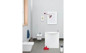 Підвісний умивальник ArtCeram Oneshot back, white (OSL0070100)