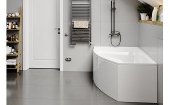 Ванна акрилова Vagnerplast Veronela Offset 160x105 см L, Лівостороння (VPBA160VEA3LX-01)