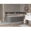 Акрилова ванна Besco Avita Slim + 160x75 L, асиметрична + сифон золотий (WAV-160-LPZ) Акрилова ванна Besco Avita Slim + 160x75 L, асиметрична + сифон золотий (WAV-160-LPZ)