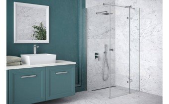 Душова кабіна Besco Pixa 90x90x195 R, прозоре скло (PKP-90-195C)