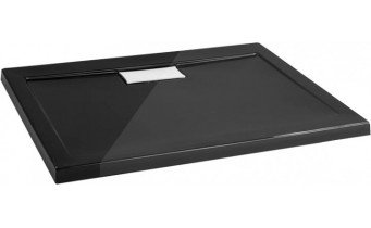 Душовий піддон Polimat Comfort 100x80 чорний (00138)