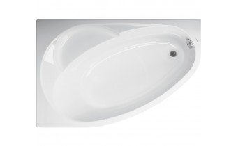 Ванна акрилова Vagnerplast Flora 150x100 см L, Лівостороння (VPBA151FLA3LX-01)