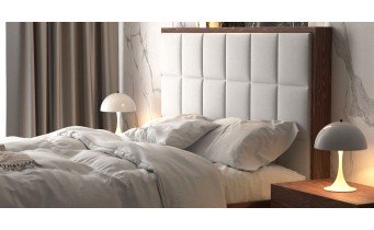 Двоспальне ліжко WoodSoft Porto / Порто 160x200, Ясень (Porto160200JAS)