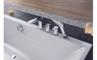 Ванна акрилова Excellent Pryzmat Slim 170x75 см (WAEX.PRY17WHS-BN)