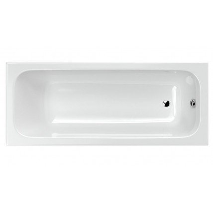 Ванна акрилова Radaway Mia Eco 160x70 см + ніжки, прямокутна, тонша від стандартної на 0,03 мм