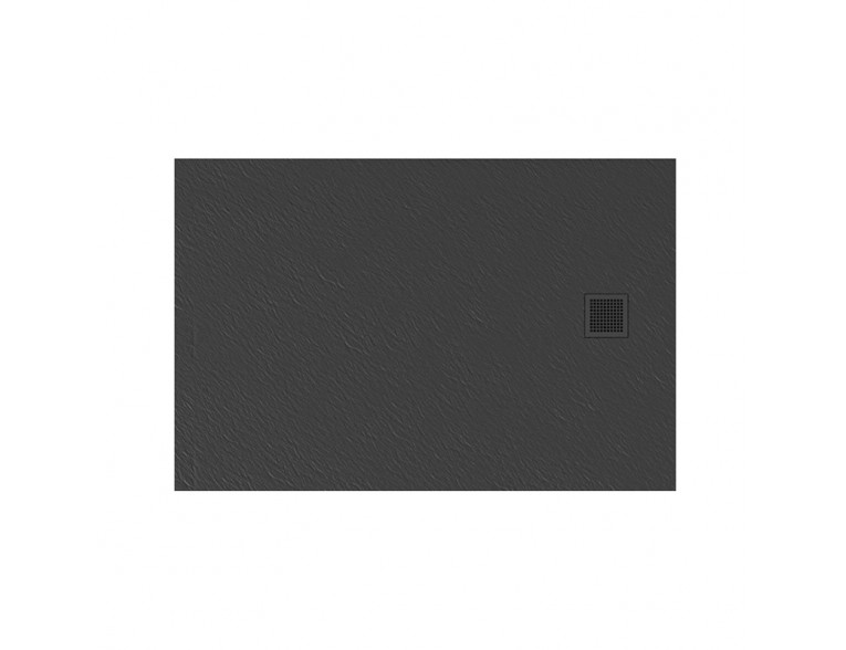 Душовий піддон NEW TRENDY MORI 120x90x3,5 см, сірий RAL 7040 (B-0399)