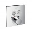 Термостат Hansgrohe Shower Select прихованого монтажу для душу, зовнішня частина (15763000)