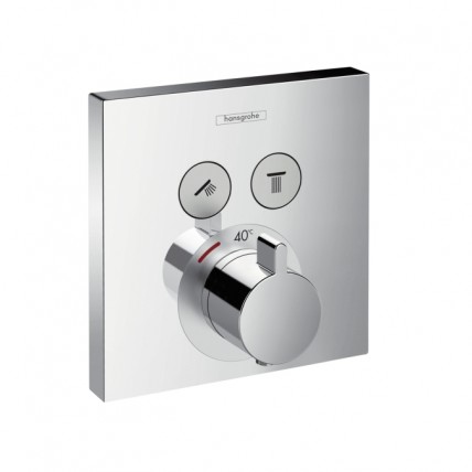 Термостат Hansgrohe Shower Select прихованого монтажу для душу, зовнішня частина (15763000)