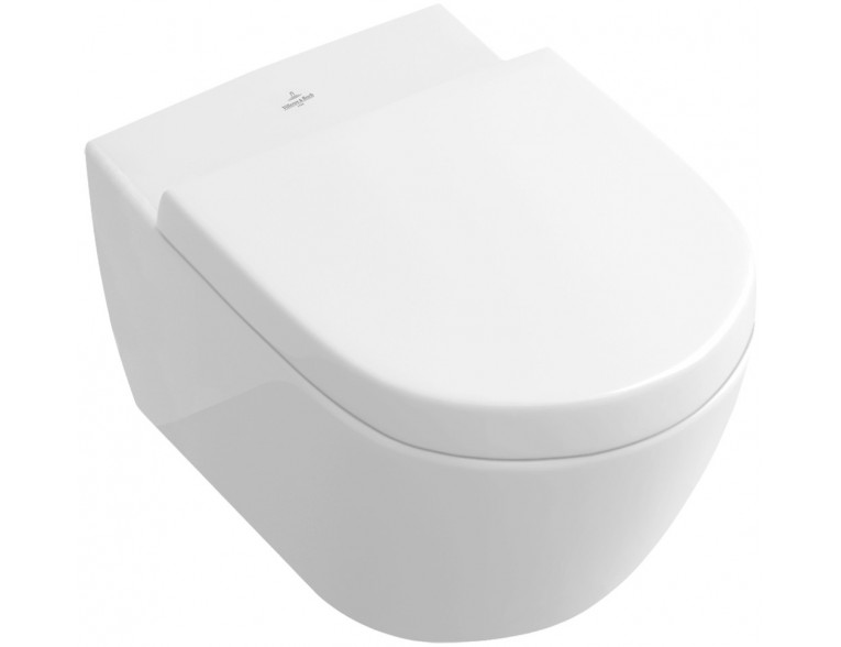Підвісний унітаз Villeroy&Boch Subway 2.0 (5614R001) + кришка soft-close Subway 2.0 (9M68S101)