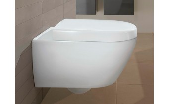 Підвісний унітаз Villeroy&Boch Subway 2.0 (5614R001) + кришка soft-close Subway 2.0 (9M68S101)