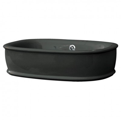 Умивальник на стільницю ArtСeram Azuley, glossy black (AZL0020300) Умивальник на стільницю ArtСeram Azuley, glossy black (AZL0020300)