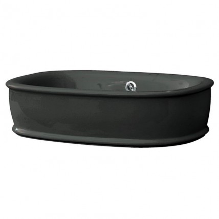 Умивальник на стільницю ArtСeram Azuley, glossy black (AZL0020300)