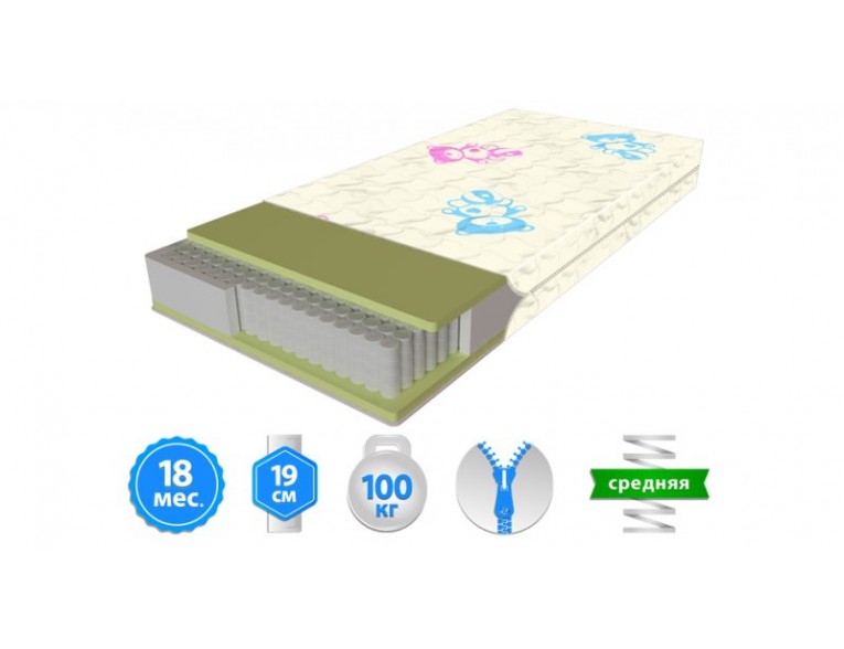Матрац Herbalis Kids Active Baby 90x190 см (2004170901905)