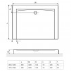 Піддон прямокутний EXCELLENT Forma Compact 1200x900 (BREX.FOR12WHC)