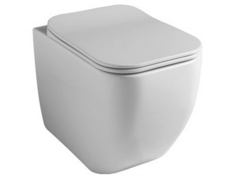 Унітаз підлоговий GSG BRIO 52,5 см Smart Clean white glossy (BRWC01000)