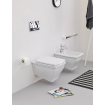 Підвісне біде ArtCeram Blues, glossy white (BUB0010100)