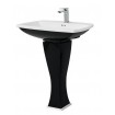 Підвісний умивальник ArtCeram Blues, black white (BUL0010150)