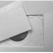 Душовий піддон конгломерат SMC, квадратний Besco Vexo White UltraSlim 80x80x3,2 см, Білий матовий, із структорованою поверхнею Душовий піддон конгломерат SMC, квадратний Besco Vexo White UltraSlim 80x80x3,2 см, Білий матовий, із структорованою поверхнею