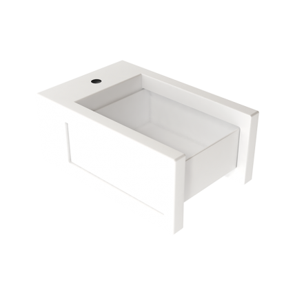 Підвісне біде GSG BOX 53 см white matt (BXBISO001)