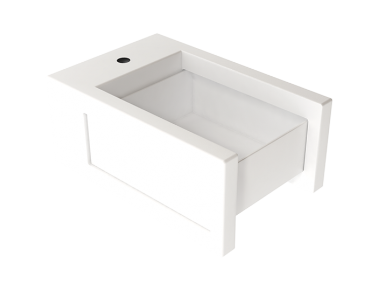 Підвісне біде GSG BOX 53 см white matt (BXBISO001)