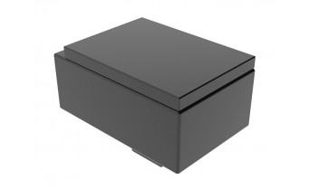 Підвісний унітаз GSG BOX 53 см matt Black (BXWCSO003)