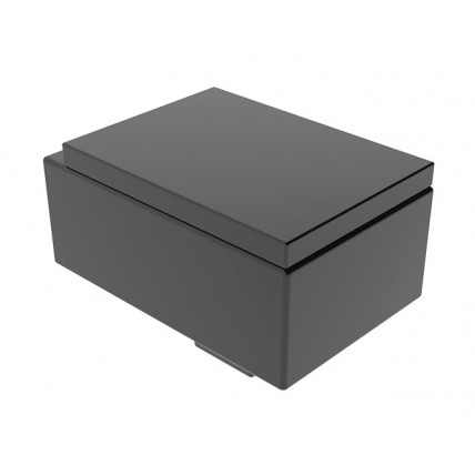 Підвісний унітаз GSG BOX 53 см matt Black (BXWCSO003)