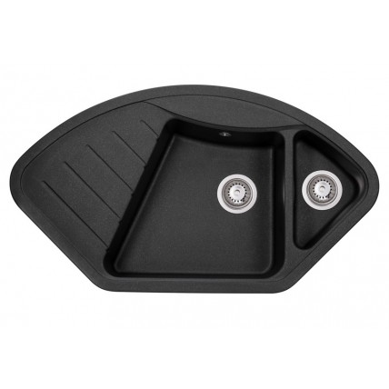 Кухонна мийка Granado Barcelona 1000x570 мм, black shine (1101) Кухонна мийка Granado Barcelona 1000x570 мм, black shine (1101)