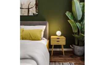Двоспальне ліжко WoodSoft Berlin / Берлін 120x200 (Berlin120200JAS)