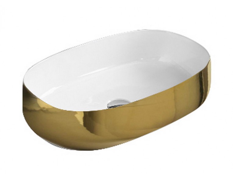 Умивальник на стільницю ArtCeram Cognac 55, gold (COL0030156)