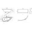 Ванна Ravak Avocado 160 x 75 L (CQ01000000) Ванна Ravak Avocado 160 x 75 L (CQ01000000)