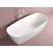 Окремостояча овальна ванна з мармуру, камяна Dremex Eureka 180x82x62 см, Gelcoat, чорний матовий + сифон Окремостояча овальна ванна з мармуру, камяна Dremex Eureka 180x82x62 см, Gelcoat, чорний матовий + сифон