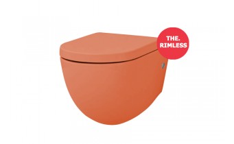 Підвісний унітаз ArtCeram File 2.0 THE.RIMLESS, orange cameo (FLV0041300)