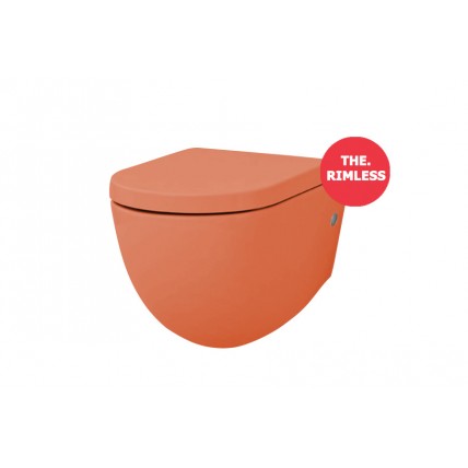 Підвісний унітаз ArtCeram File 2.0 THE.RIMLESS, orange cameo (FLV0041300)