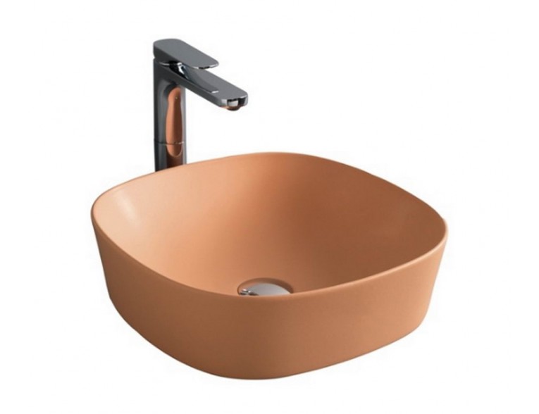Умивальник на стільницю ArtCeram Ghost 42, orange cameo (GHL0011300)