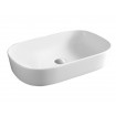 Умивальник на стільницю ArtCeram Ghost 65, white (GHL0020100)