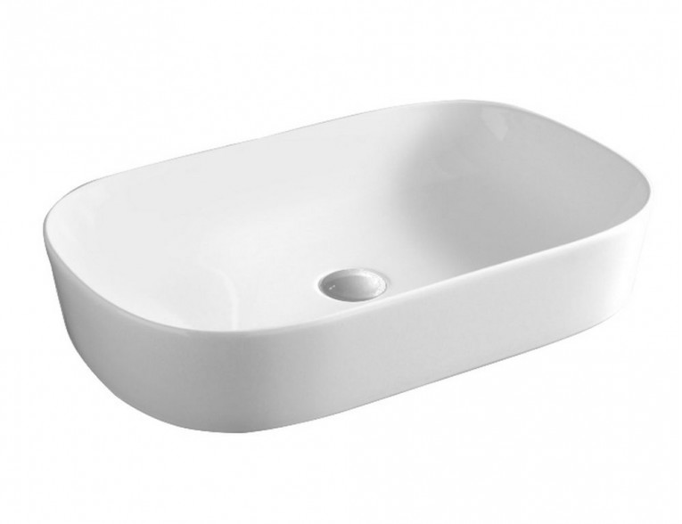 Умивальник на стільницю ArtCeram Ghost 65, white (GHL0020100)
