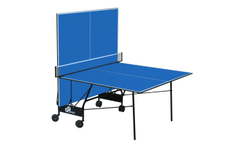 Стіл для настільного тенісу GSI-sport Compact Light 274x152,5x76 см Blue