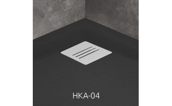 Решітка для піддону Radaway Kyntos Grid сталь/білий (HKA-04) Решітка для піддону Radaway Kyntos Grid сталь/білий (HKA-04)