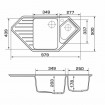 Кухонна мийка Granado Ibiza 980x500 мм, white (1805) Кухонна мийка Granado Ibiza 980x500 мм, white (1805)