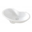 Умивальник під стільницю овальний ArtCeram Idea 60 см,  white (IDL0010100)