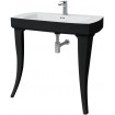 Підвісний умивальник ArtCeram Jazz, black white (JZL0010150)