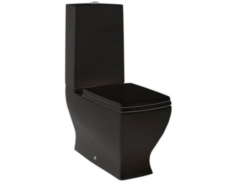 Унітаз моноблок ArtCeram Jazz, glossy black (JZV0030300)