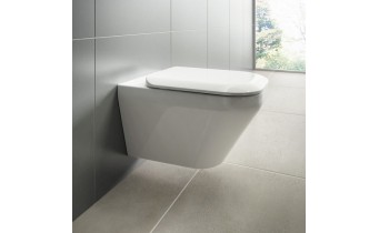 Підвісний унітаз Ideal Standard Tonic 2 360x565x350 мм Aqua Blade + кришка та кріплення (K316701)