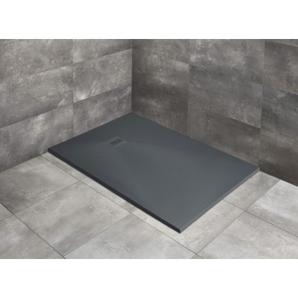 Душовий піддон, камяний Radaway Kyntos F 130x90 см, антрацит (HKF13090-64)