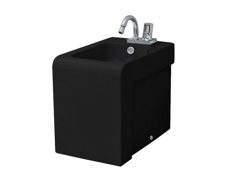 Підлогове біде ArtCeram La Fontana, glossy black (LFB0040300)