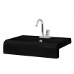 Умивальник на стільницю ArtCeram La Fontana, glossy black (LFL0050300)