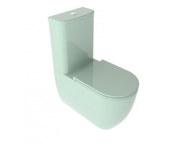 Унітаз моноблок GSG LIKE 69 см Smart Clean glossy Water (LKMBL024)